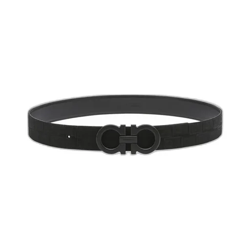 Ferragamo Reversible Gancini Buckle Belt