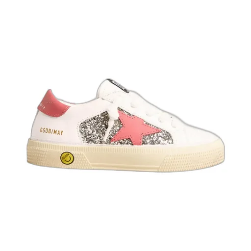 Golden Goose Kids Star Patch Teen May Sneakers