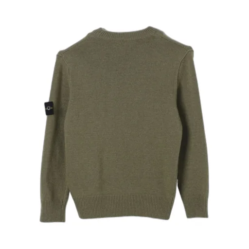 Stone Island Junior Compass Badge Crewneck Jumper