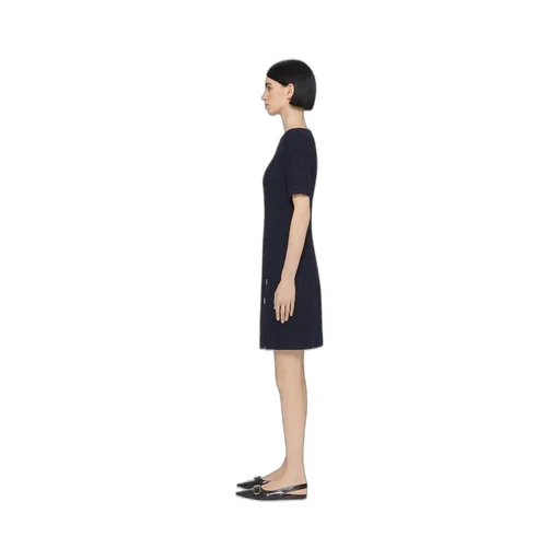 Givenchy 4G Plaque Tweed Dress