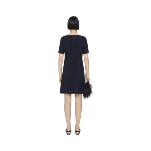 Givenchy 4G Plaque Tweed Dress