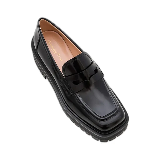 Square Head Loafer Shoes