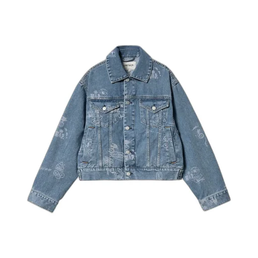 Graphic-Print Jacket