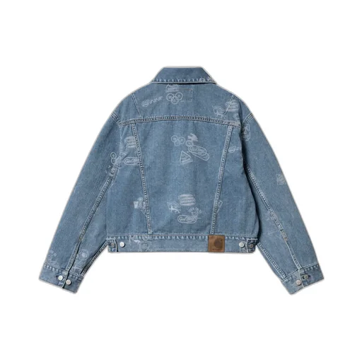 Graphic-Print Jacket
