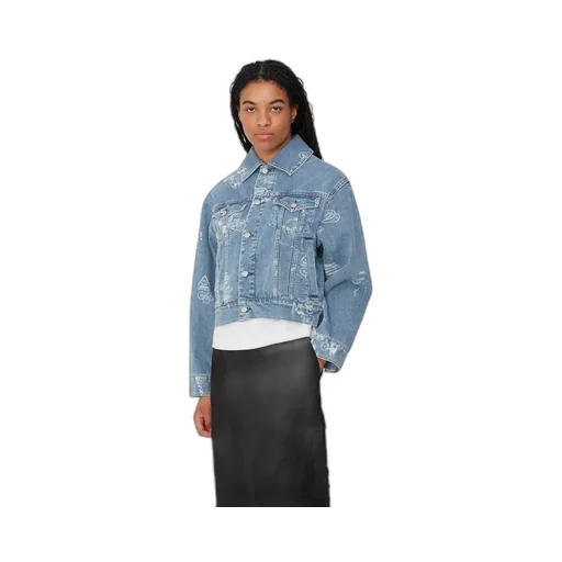 Graphic-Print Jacket