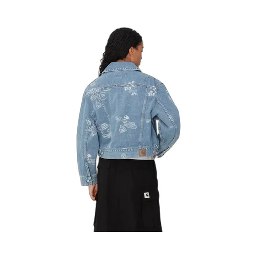 Graphic-Print Jacket
