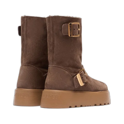 Round-Head Short Boots