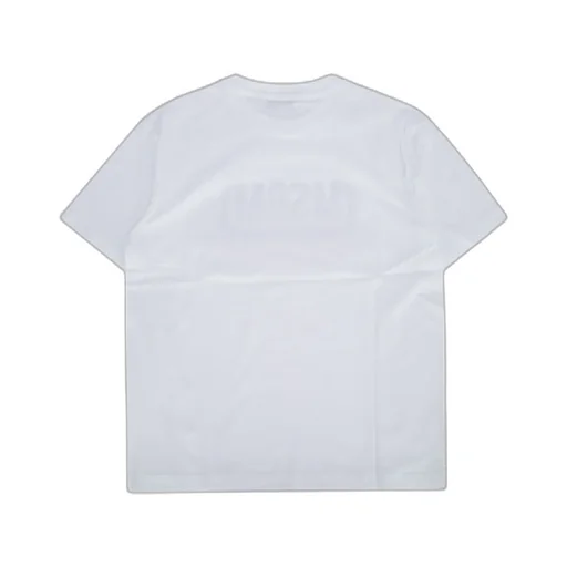 Msgm Kids Logo Printed Crewneck T-Shirt