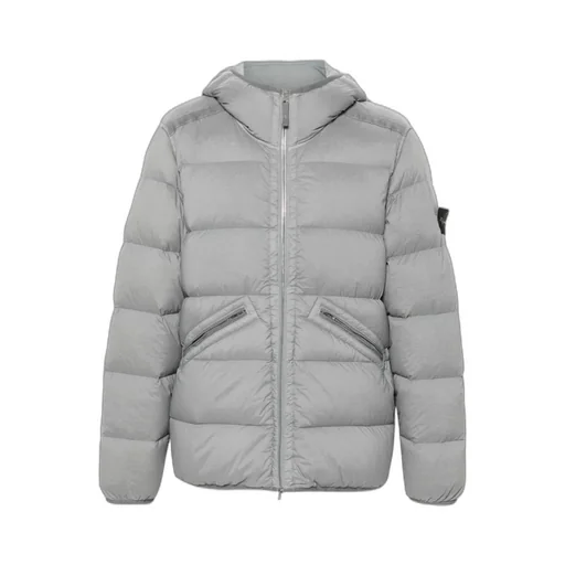 Seamless Hooded Puffer Jacket