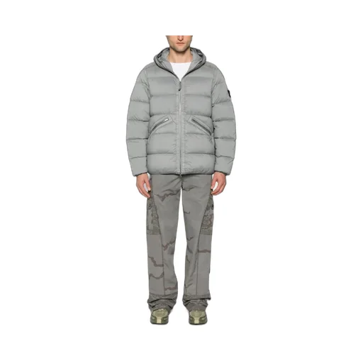 Seamless Hooded Puffer Jacket