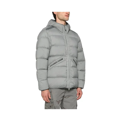 Seamless Hooded Puffer Jacket