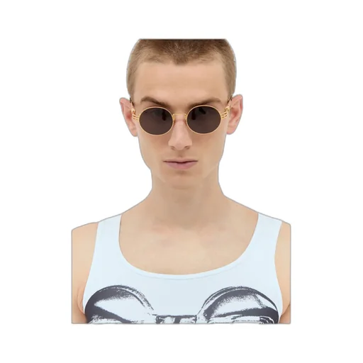X Karim Benzema Round-Frame Sunglasses