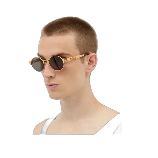 X Karim Benzema Round-Frame Sunglasses