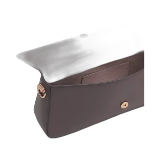 Lanvin Sequence Logo Engraved Shoulder Bag