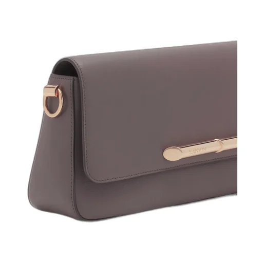 Lanvin Sequence Logo Engraved Shoulder Bag