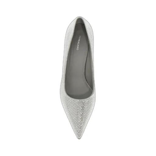 Ferragamo Embellished Pointed Toe Pumps