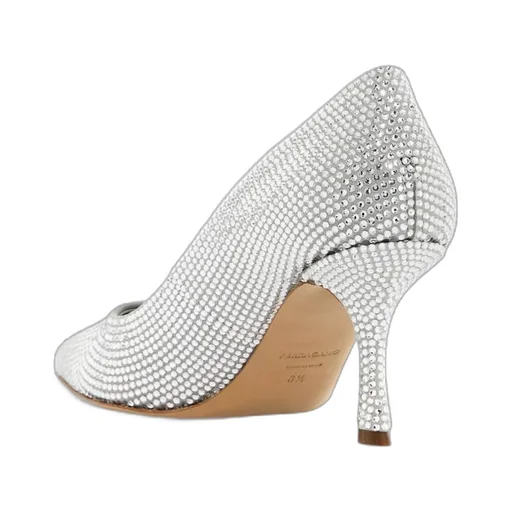 Ferragamo Embellished Pointed Toe Pumps