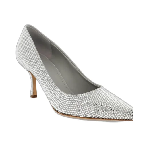 Ferragamo Embellished Pointed Toe Pumps