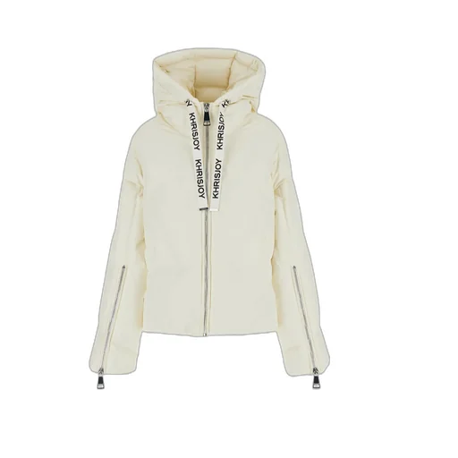 Khrisjoy Down Jacket With Logo Drawstring