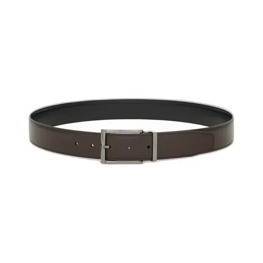 Salvatore Ferragamo Logo Engraved Buckle Reversible Belt