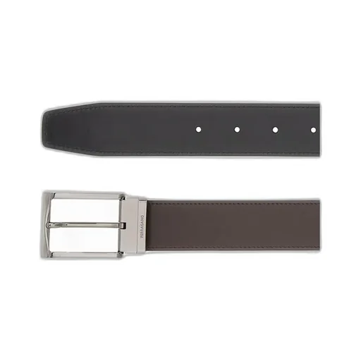 Salvatore Ferragamo Logo Engraved Buckle Reversible Belt