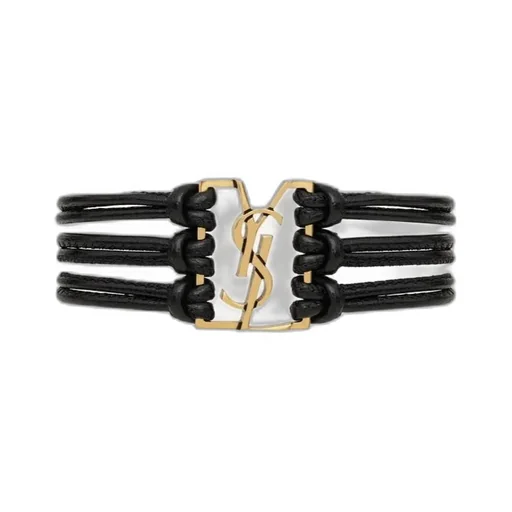 Saint Laurent Babylone Cord Bracelet