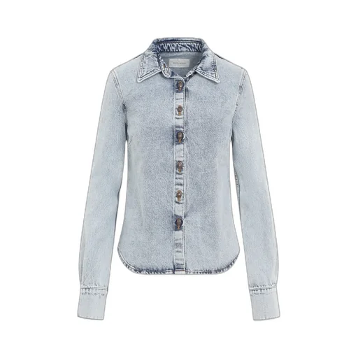 Magda Butrym Fitted Denim Shirt