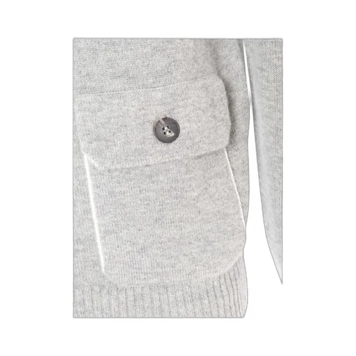 Kangra High Neck Buttoned Cardigan