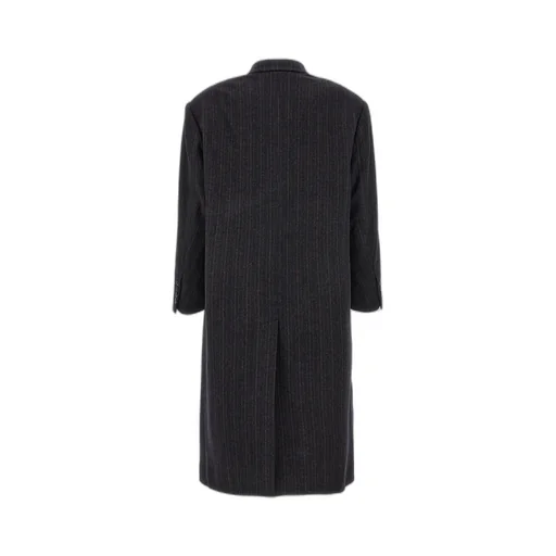 Isabel Marant ÉToile Lexana Double-Breasted Pinstripe Coat