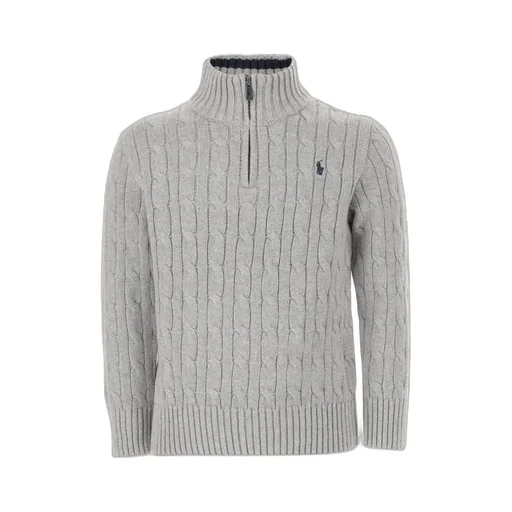Polo Ralph Lauren Kids Logo Embroidered Turtleneck Jumper