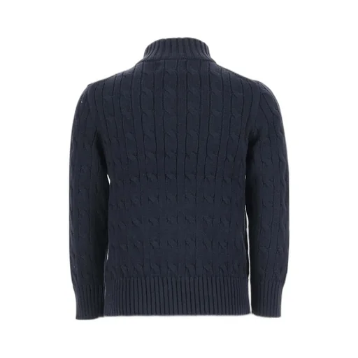 Ralph Lauren Kids Logo Embroidered Turtleneck Jumper