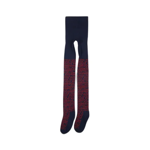 Dolce & Gabbana Kids Logo Intarsia Knitted Tights