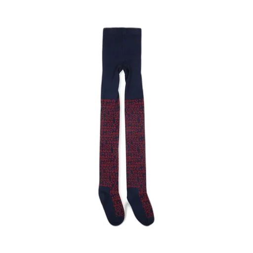 Dolce & Gabbana Kids Logo Intarsia Knitted Tights