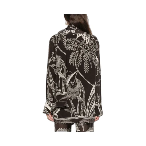 Botanical-Print Shirt
