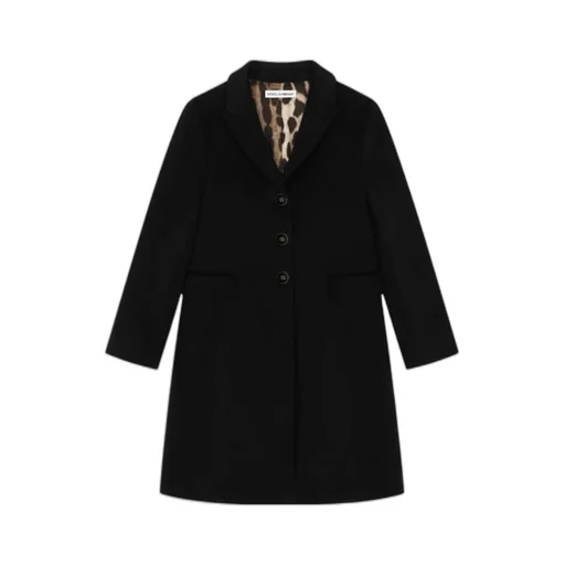 Dolce & Gabbana Kids Singled-Breasted Mid-Length Coat