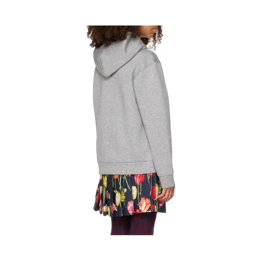 Dolce & Gabbana Kids Logo-Printed Ribbed Edge Hoodie