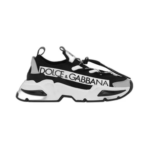 Dolce & Gabbana Kids Airmaster Panelled Lace-Up Sneakers