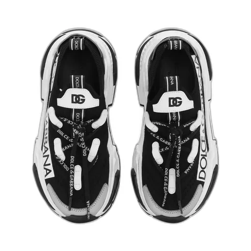 Dolce & Gabbana Kids Airmaster Panelled Lace-Up Sneakers
