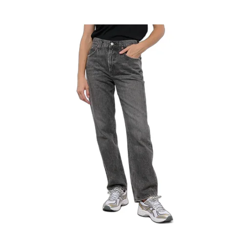 Agolde Valen Mid-Rise Slim Cut Jeans