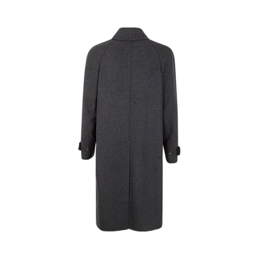 Lardini Single-Breasted Striped Coat