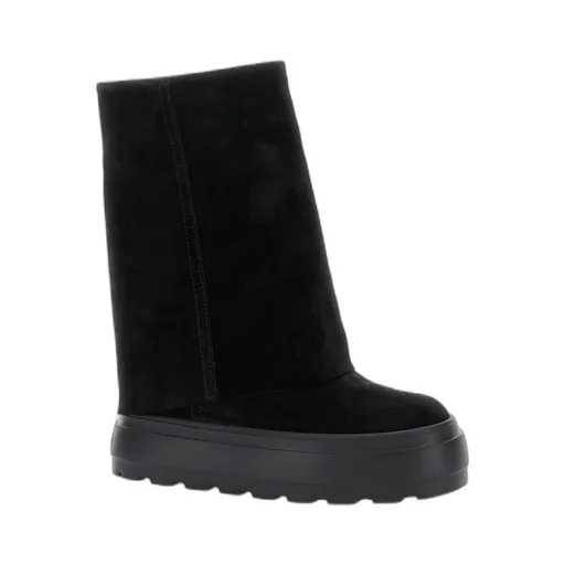 Layered Platform Boots