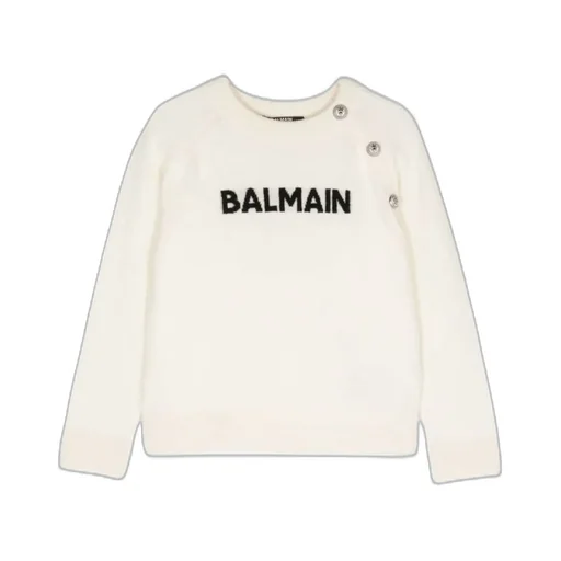 Jacquard-Logo Knitted Jumper