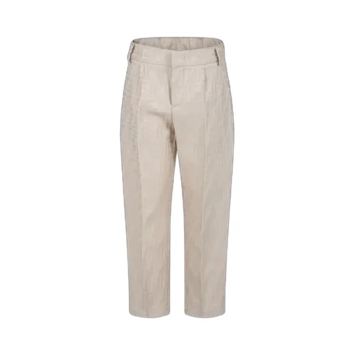 Fendi Kids Logo Monogrammed Straight-Leg Pants