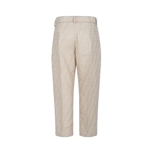 Fendi Kids Logo Monogrammed Straight-Leg Pants