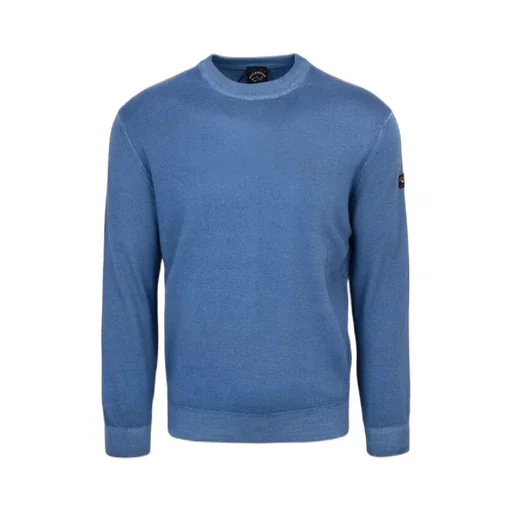 Logo-Patch Fine-Knit Jumper