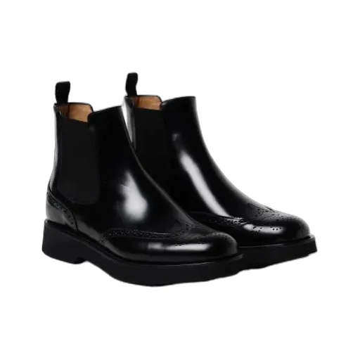 Church's Brogue Detailed Ankle Boots