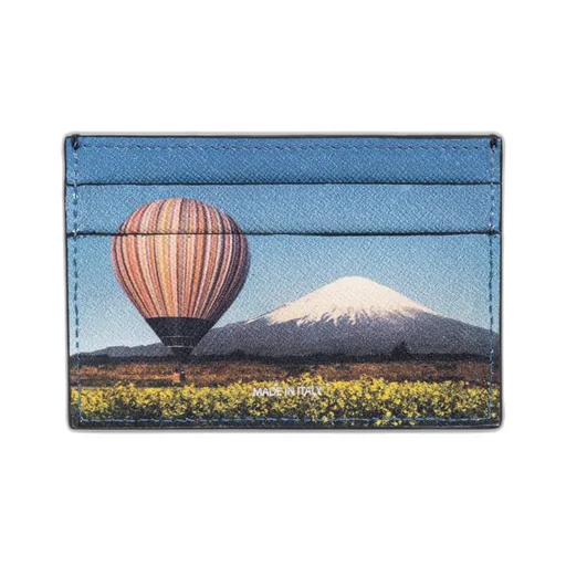 Paul Smith Signature Stripe Balloon Mount Fuji Cardholder