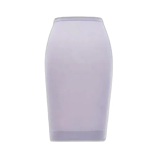 Saint Laurent Semi-Sheer Wide Hem Pencil Skirt
