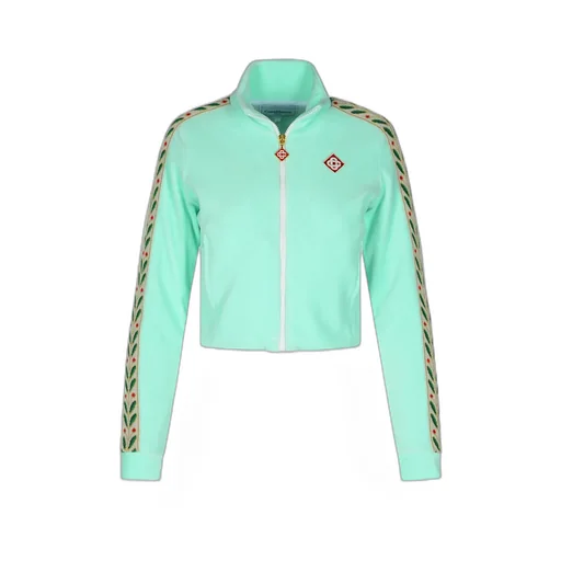 Casablanca Laurel Track Zipped Sweatshirt