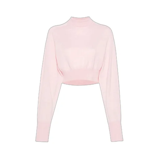 Sportmax High Neck Long-Sleeved Jumper